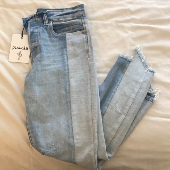 pistola distressed jeans